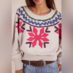 Free People Good Vibes Pullover XL